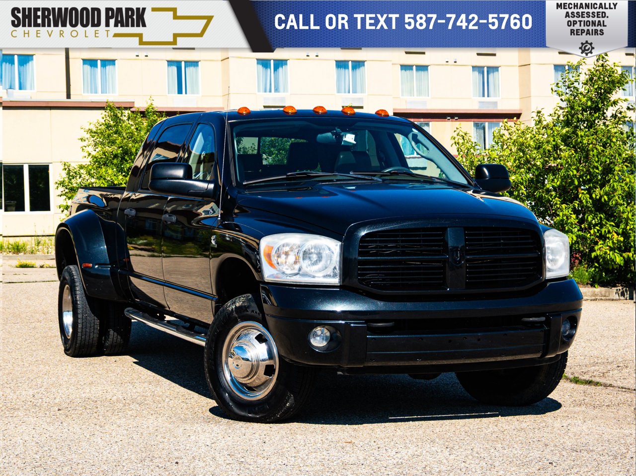 2007 Dodge Ram 3500 4WD Mega Cab 160.5 DRW Laramie Black Sherwood Park - photo #0