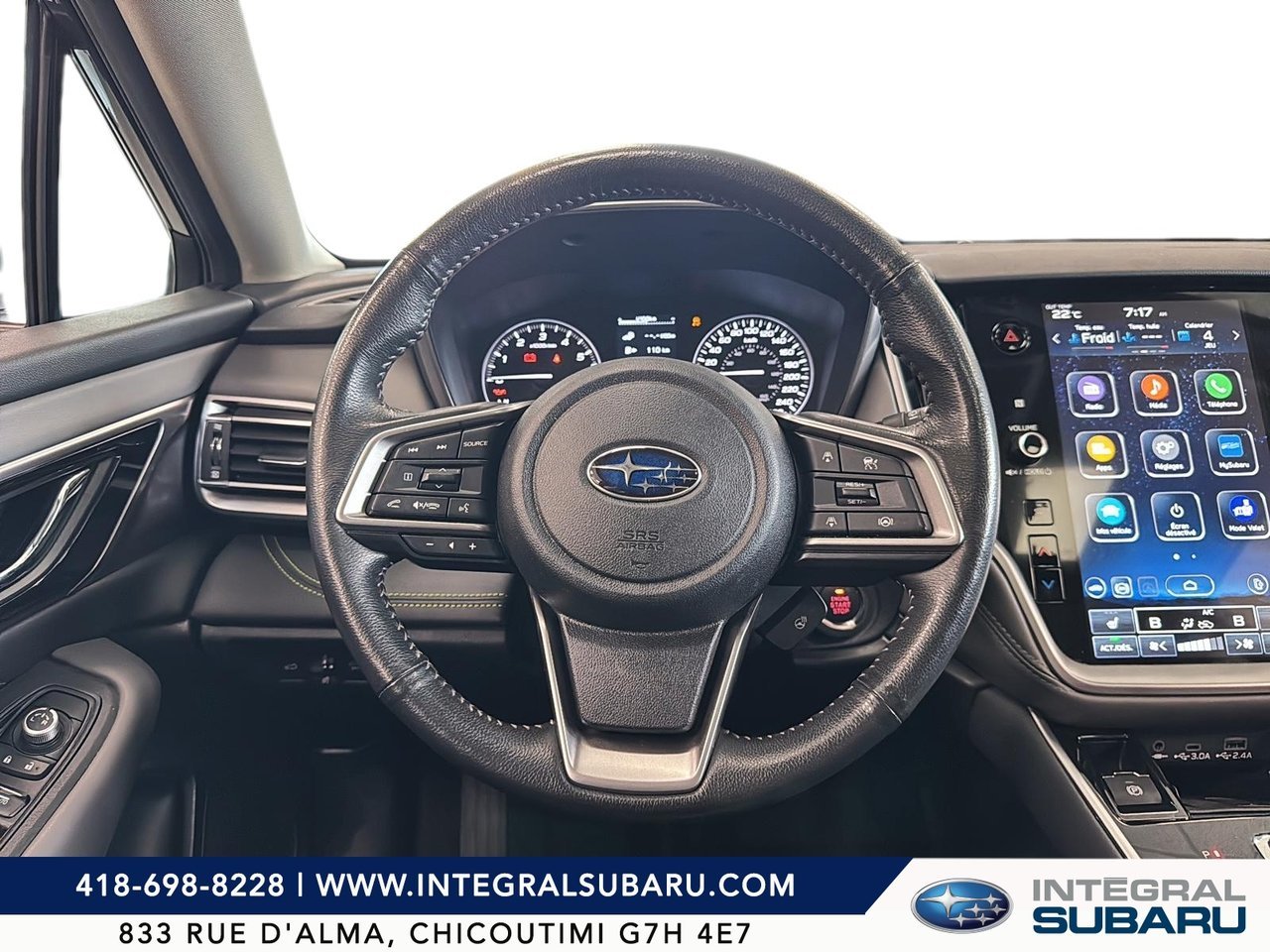 Subaru Outback NIV 4S4BTDKC6P3190776 2023 Gris Chicoutimi - photo #12