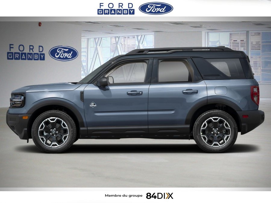 Ford Bronco Sport Outer Banks 4x4 2026 Gris azur métallisé trois couches