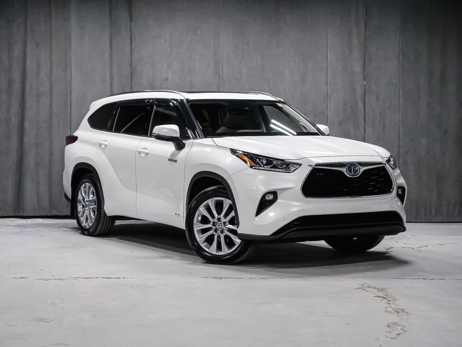 Toyota Highlander HYBRID LIMITED AWD 2021 Blanc