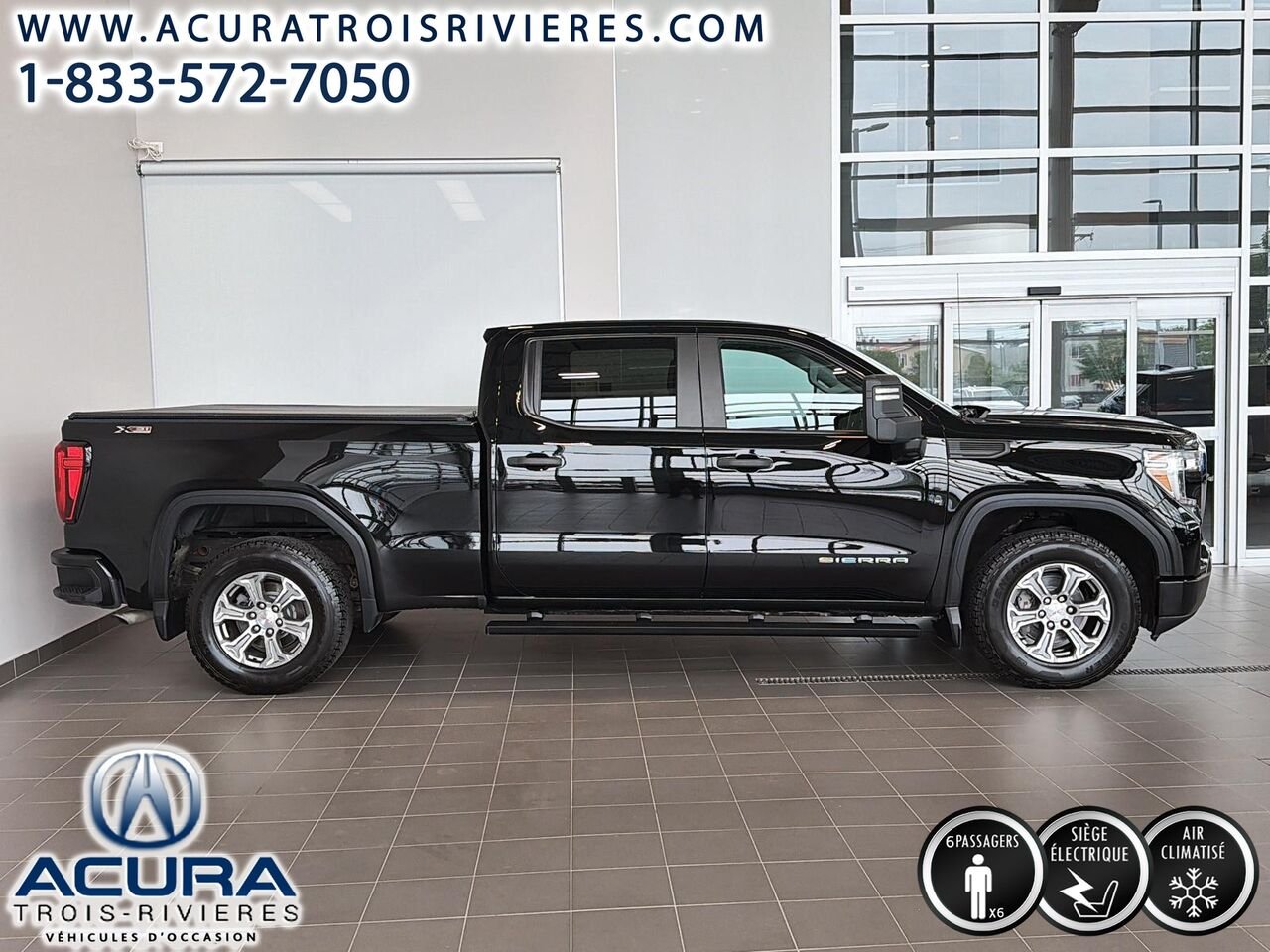 2021 GMC Sierra 1500 CREW CAB X31 4X4 V8 Black Trois-Rivières - photo #3