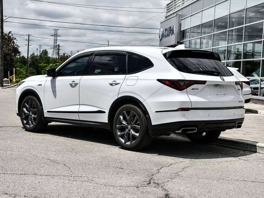 2023 Acura MDX A-Spec - ACURA CERTIFIED White Etobicoke - photo #8