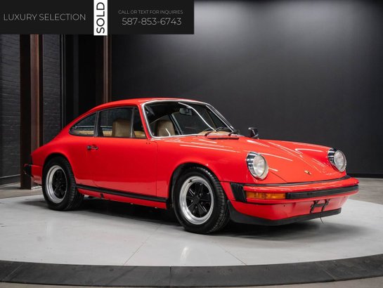 1975 Porsche 911S 1975 Red