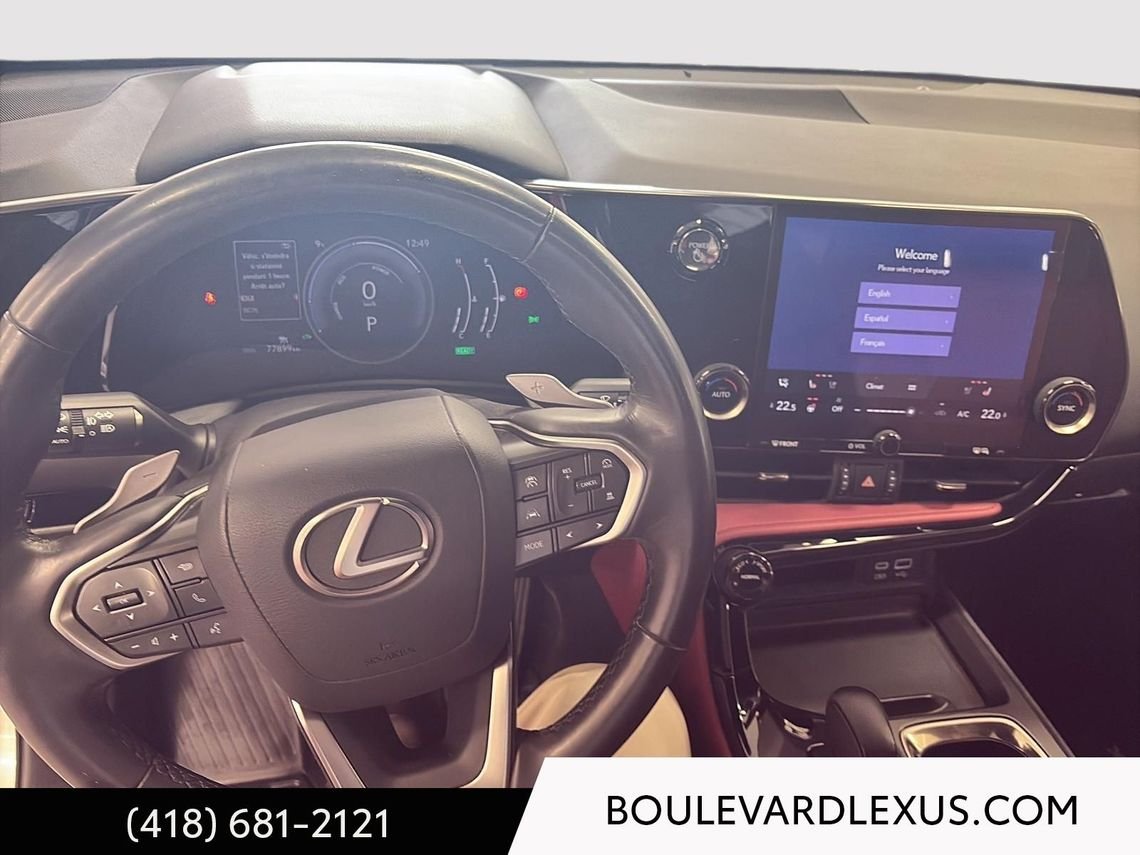 Lexus NX 19359A 2023 Blanc Québec - photo #35