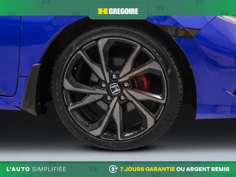 Honda Civic 822259 | Sport AUTO AC CUIR TOIT GR ELECT MAGS CAM RECUL BL 2019 Bleu Laval - photo #30