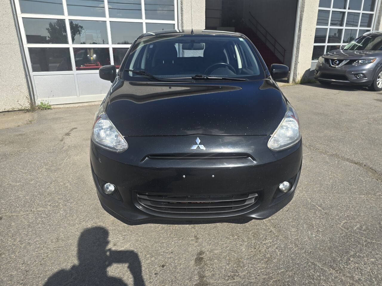 2014 Mitsubishi Mirage Black  - photo #7