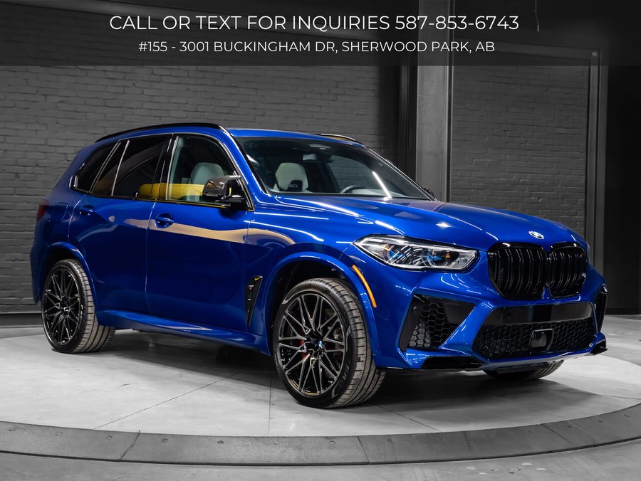 2021 BMW X5 M 2021 Blue