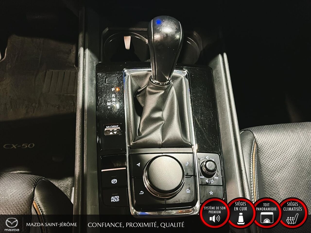 2023 Mazda CX-50 GT avec moteur turbo | TOIT PANO | TOWING PACK | CUIR | AWD | White Saint-Jérôme - photo #18