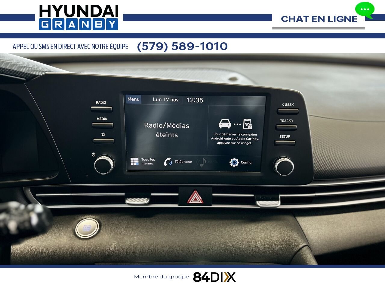 Hyundai Elantra 2023 Blanc Granby - photo #16