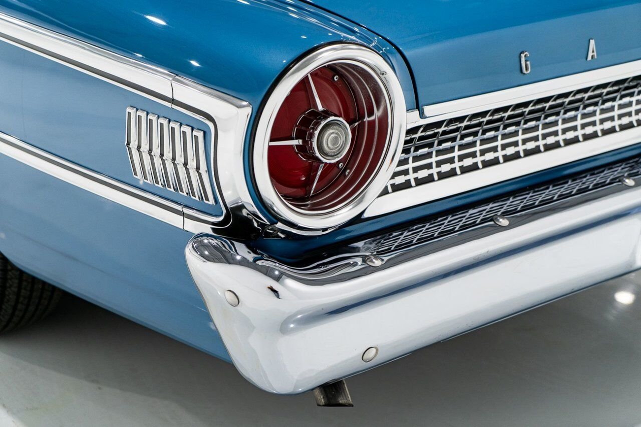 Ford Galaxie 500 *PRIX EN USD* 406 Cu In TriPower 4-Speed Convertible 1963 Bleu Montréal - photo #51