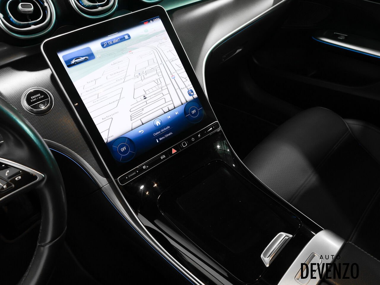 Mercedes-Benz Classe-C 2023 Blanc Saint-Eustache - photo #17