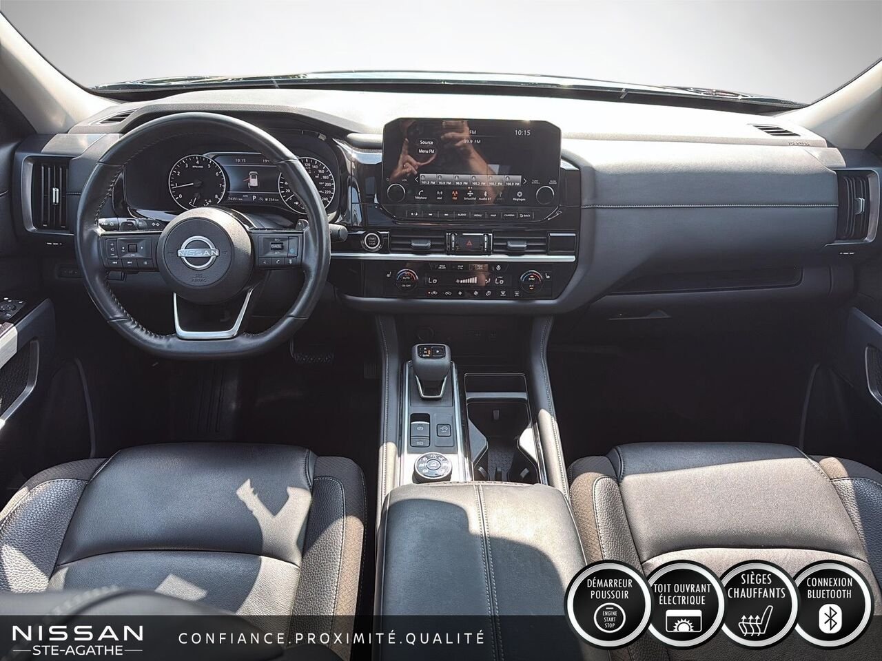 Nissan Pathfinder 2024 Noir Ste-Agathe des Monts - photo #9