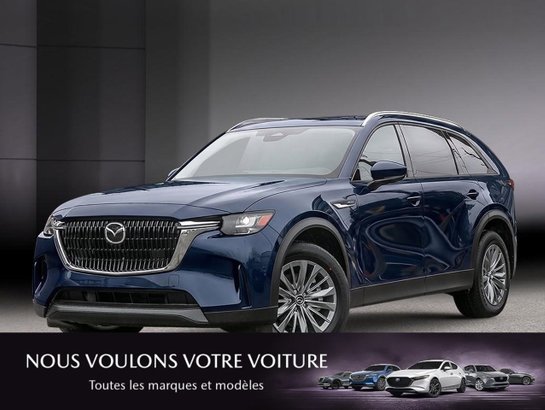 Mazda CX-90 hybride rechargeable 2026 2026 Bleu cristal foncé mica