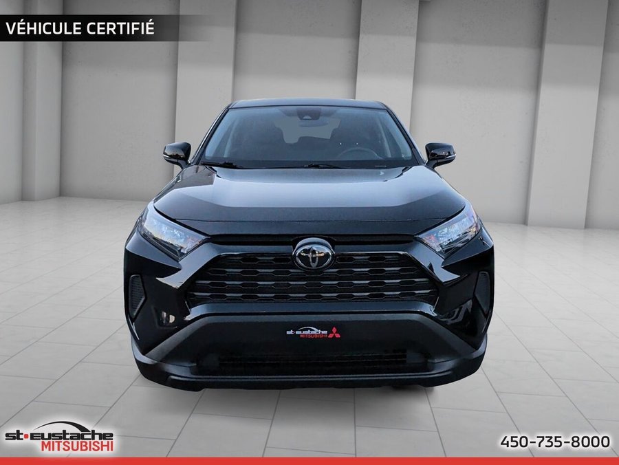 Toyota RAV4 LE TI AWD-SIÈGES CHAUFFANTS-CAMERA DE RECUL-CARPLAY/ANDROID AUTO 2023 Noir