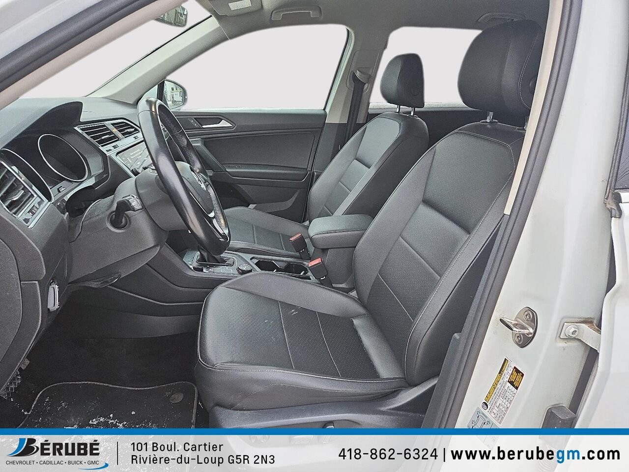 Volkswagen TIGUAN Confort Line 2019 Blanc Rivière-du-Loup - photo #6