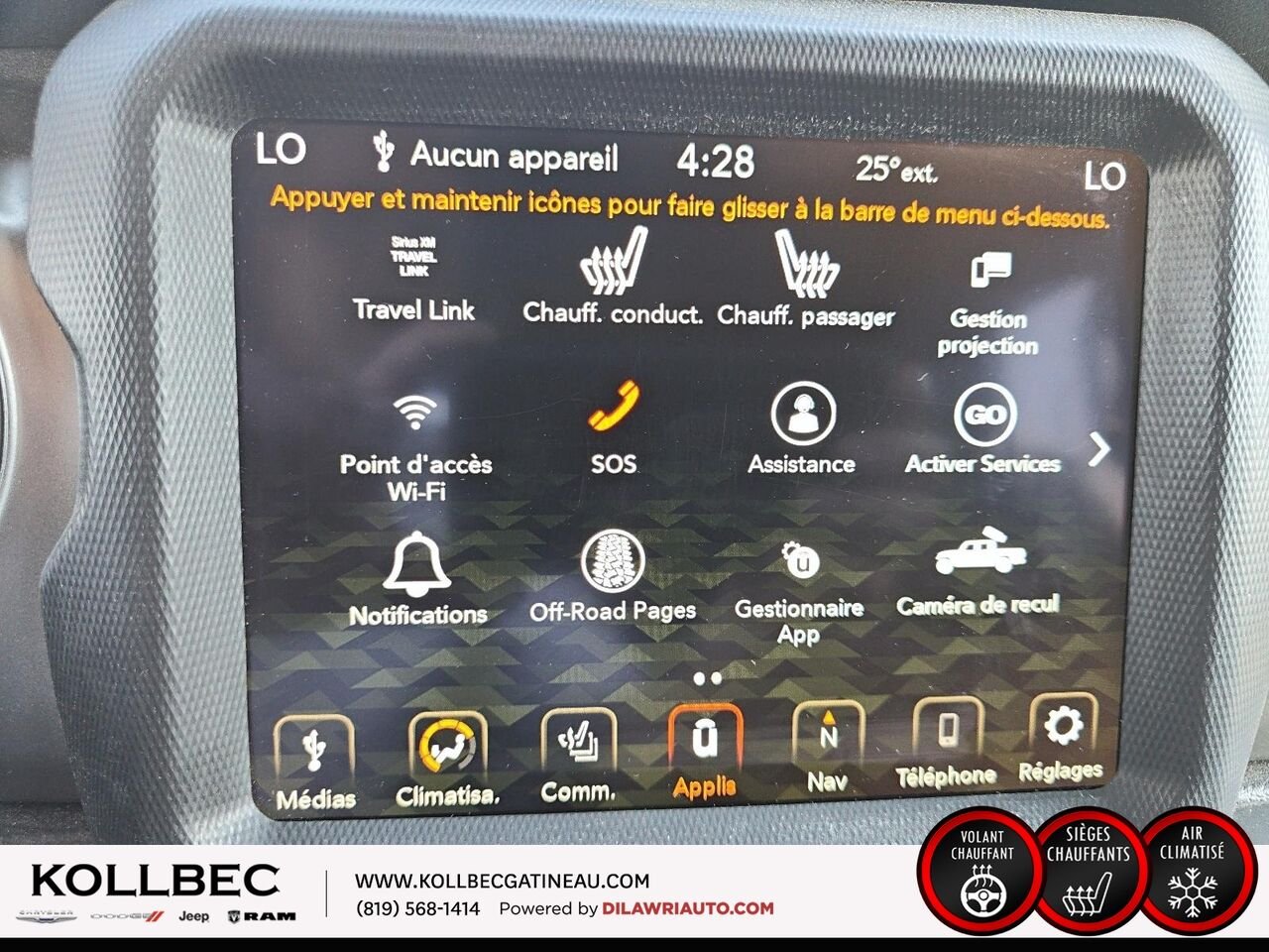 2023 JEEP GLADIATOR SPORT Willys 4x4 Red Ottawa & Gatineau - photo #7