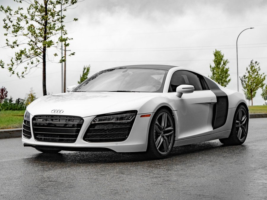 2015 Audi R8 2015 White
