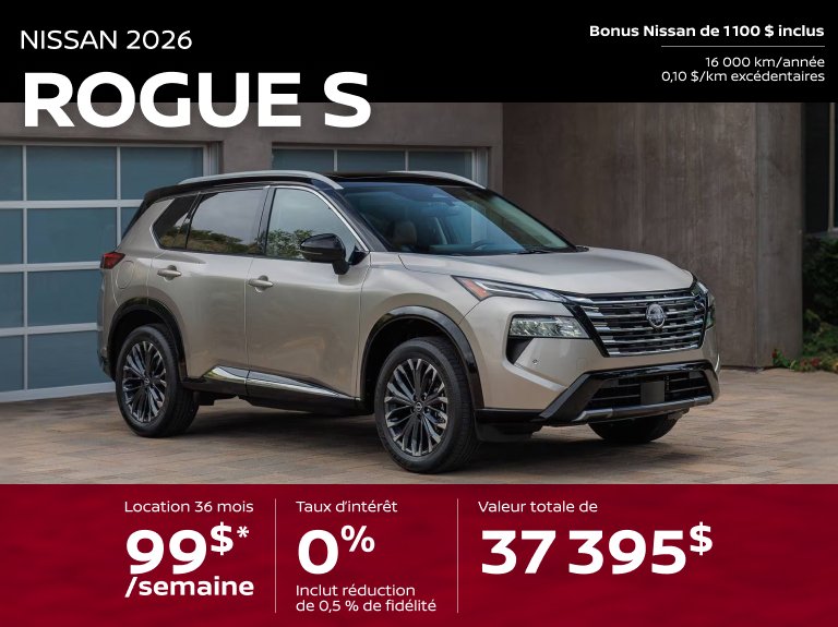 Nissan st eustache Accueil juin ROGUE S