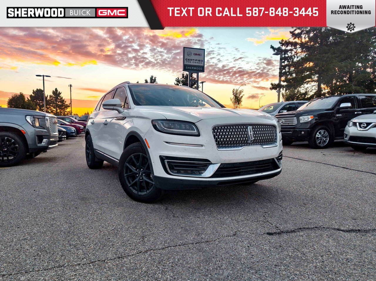 2020 Lincoln Nautilus Reserve AWD White Sherwood Park - photo #0