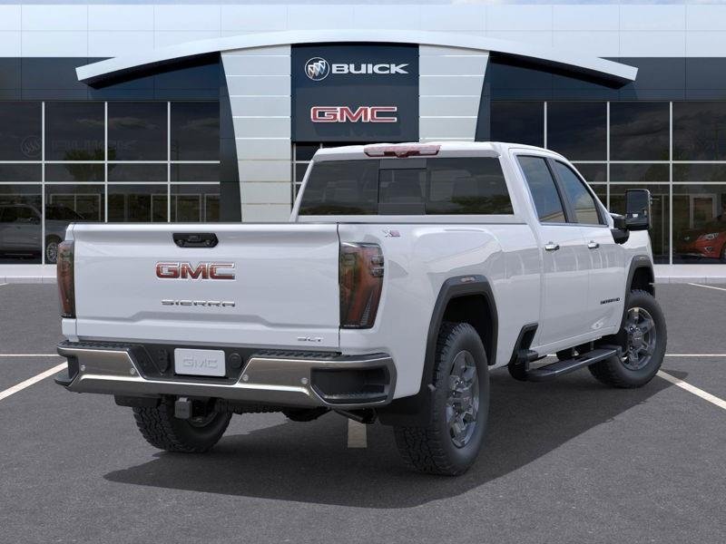 GMC Sierra 2500HD SLT 2026 Blanc glacier 3 couches Rouyn-Noranda - photo #4