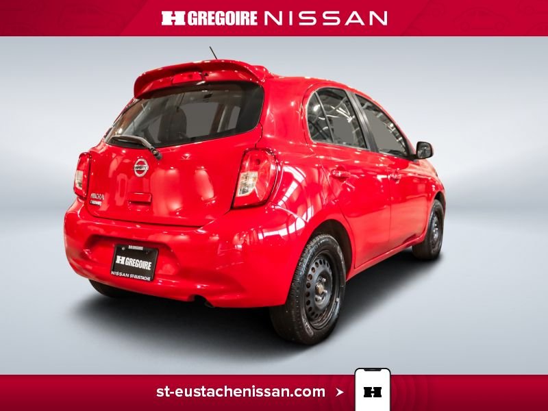 2017 Nissan MICRA Red Saint-Eustache - photo #12