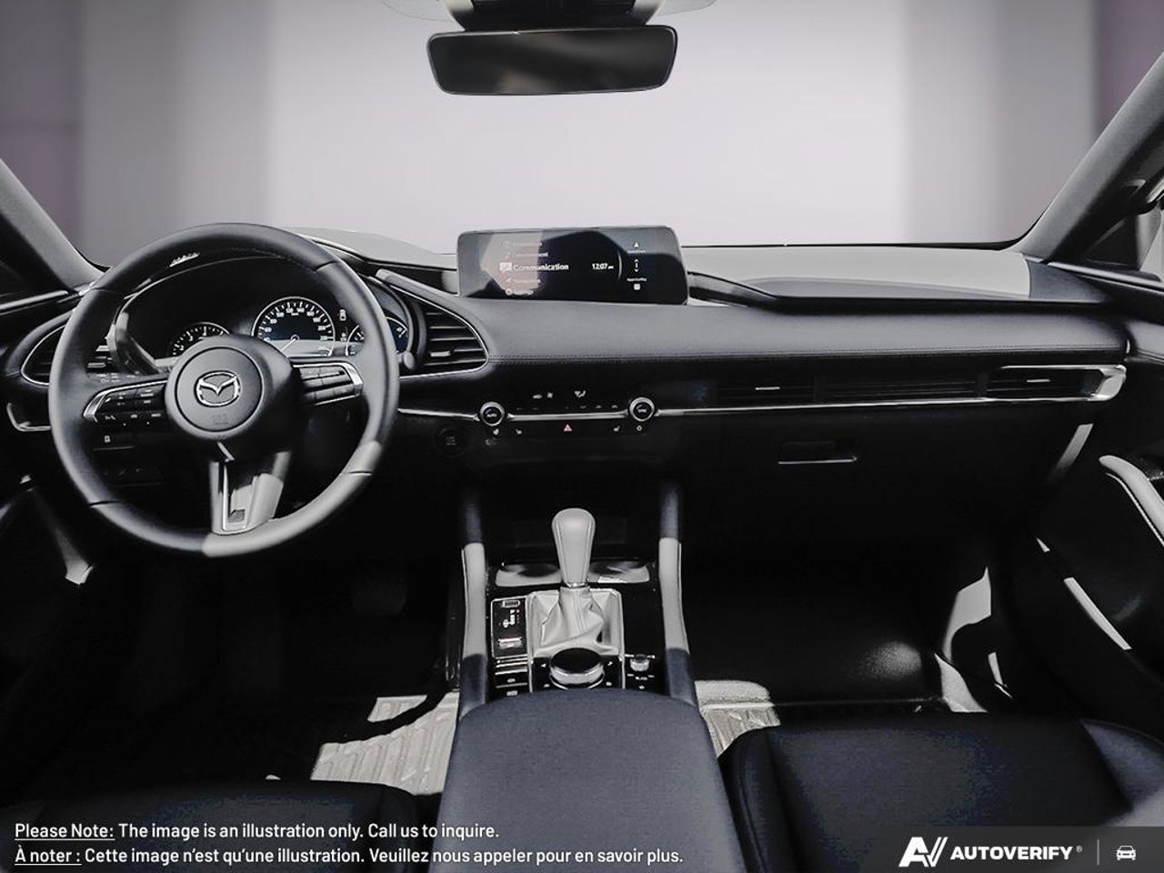 2026 Mazda Mazda3 Sport JM1BPBLL6T1885891 Jet Black Mica Mirabel - photo #22