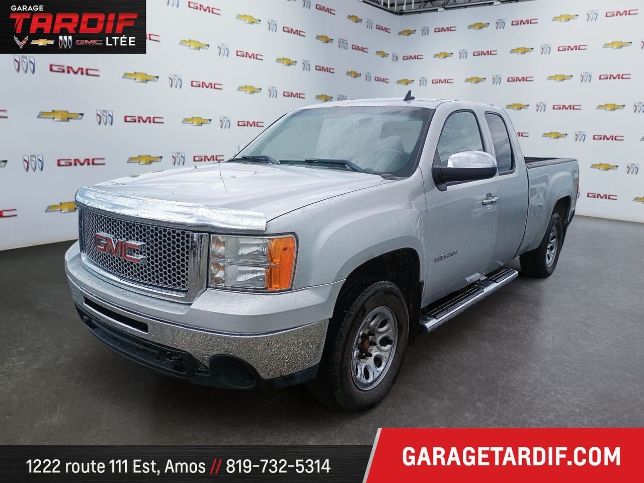 2011 GMC SIERRA 1500 CAISSE STANDARD DE 6 PIEDS 6 TEL QUEL Grey Amos - photo #0