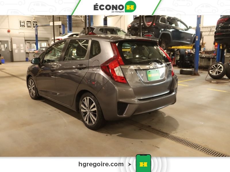 Honda Fit 821506 | EX-L AUTO A/C CUIR TOIT NAV MAGS 2015 Gris Laval - photo #5