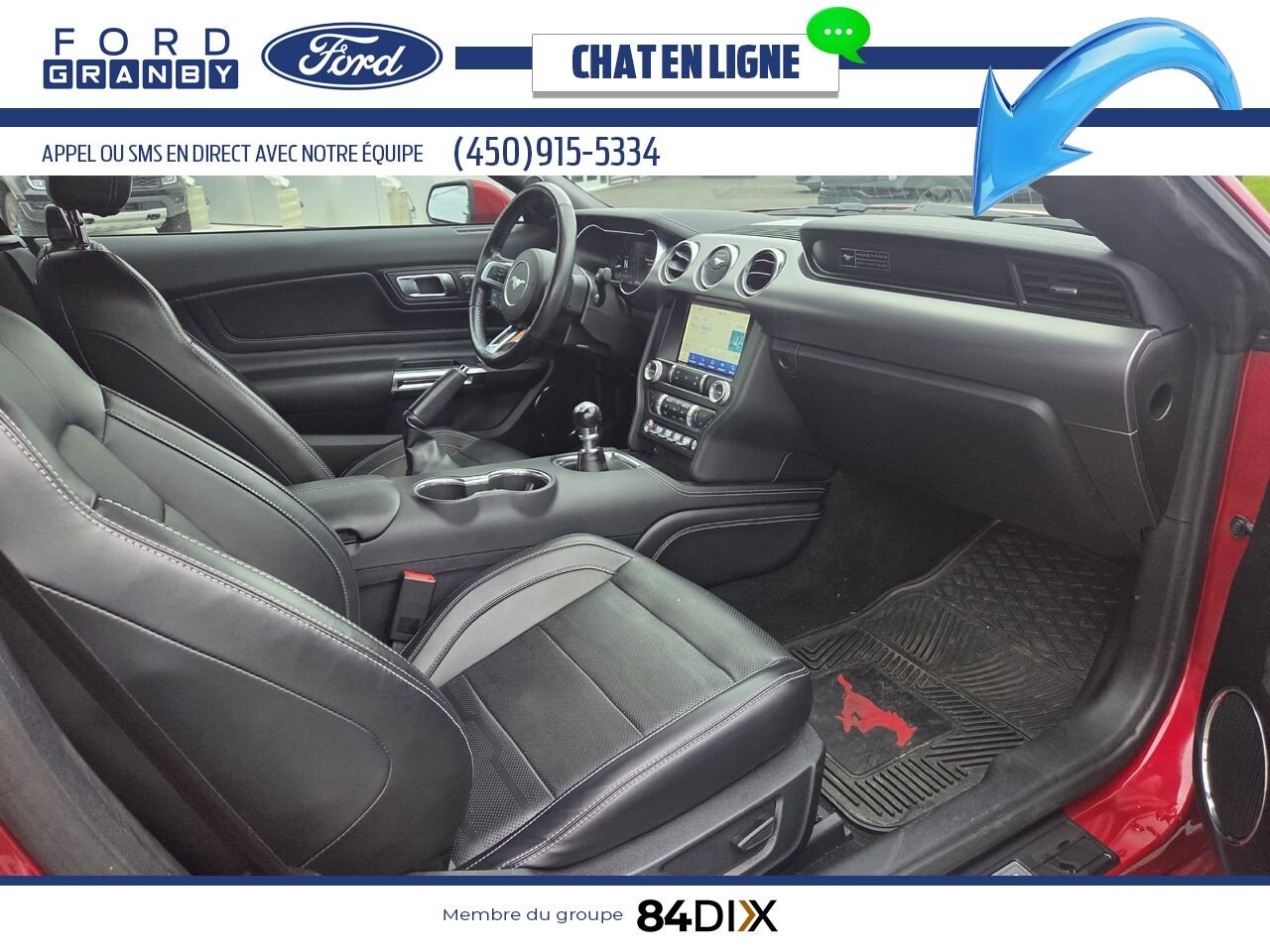 Ford Mustang 2020 Rouge Granby - photo #8