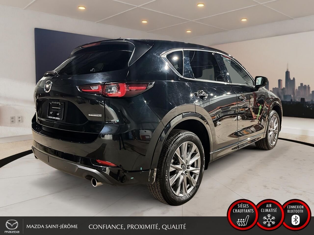 Mazda CX-5 2025 Noir Ste-Agathe des Monts - photo #5