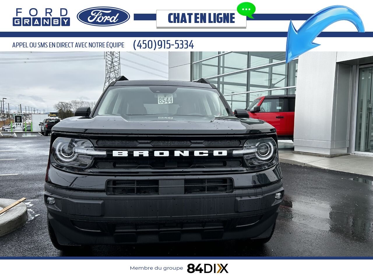 Ford BRONCO SPORT 2024 Noir Granby - photo #8