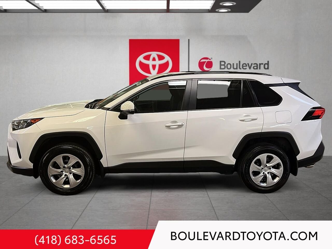 2021 Toyota RAV4 100323A-115 | LE White Québec - photo #5