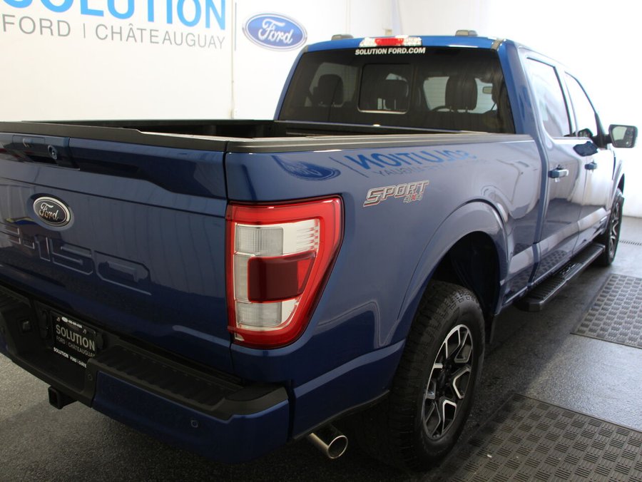 Ford F-150 SUPERCREW LARIAT 2022 2022 Bleu