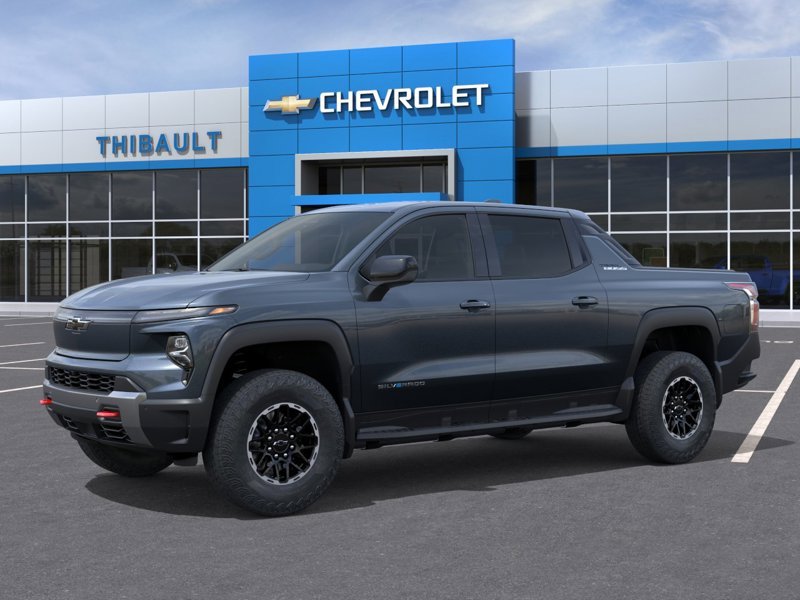 CHEVROLET Silverado EV Trail Boss cabine multiplace 4RMe à autonomie prolongée 2026 BLEU FUMEE METALLISE Sherbrooke - photo #1