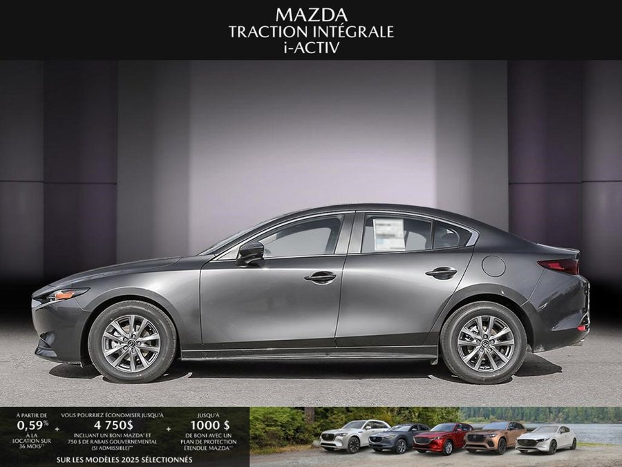 Mazda Mazda3 2025 2025 Gris mécanique métallisé