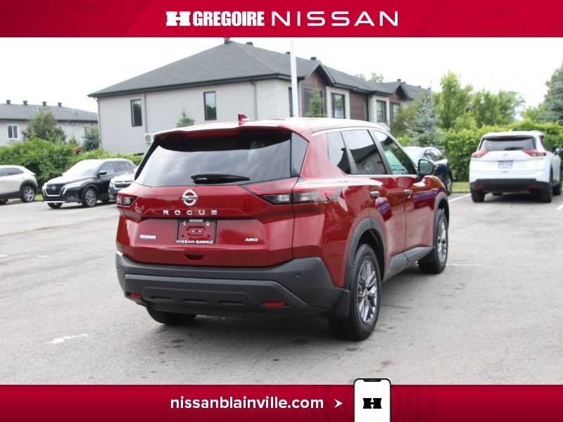 2021 Nissan Rogue Red Blainville - photo #8
