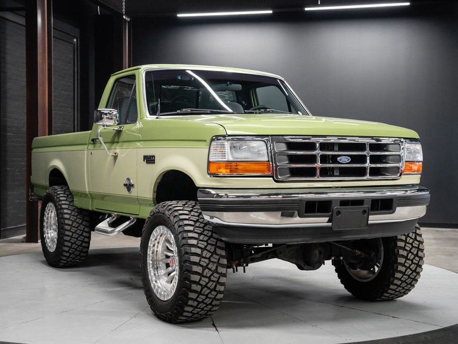1994 Ford F-250 XLT 1994 Green