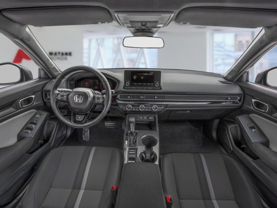 Honda Civic à hayon hybride 2026 2026 Noir cristal nacré