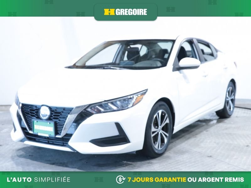 Nissan Sentra 821599 | SV AUTO AC GR ELEC MAGS CAM RECULE BLUETOOTH 2021 Blanc Laval - photo #2