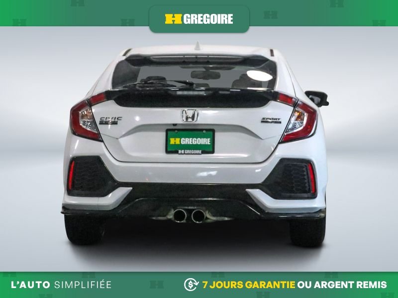 Honda Civic 2019 Blanc Laval - photo #7