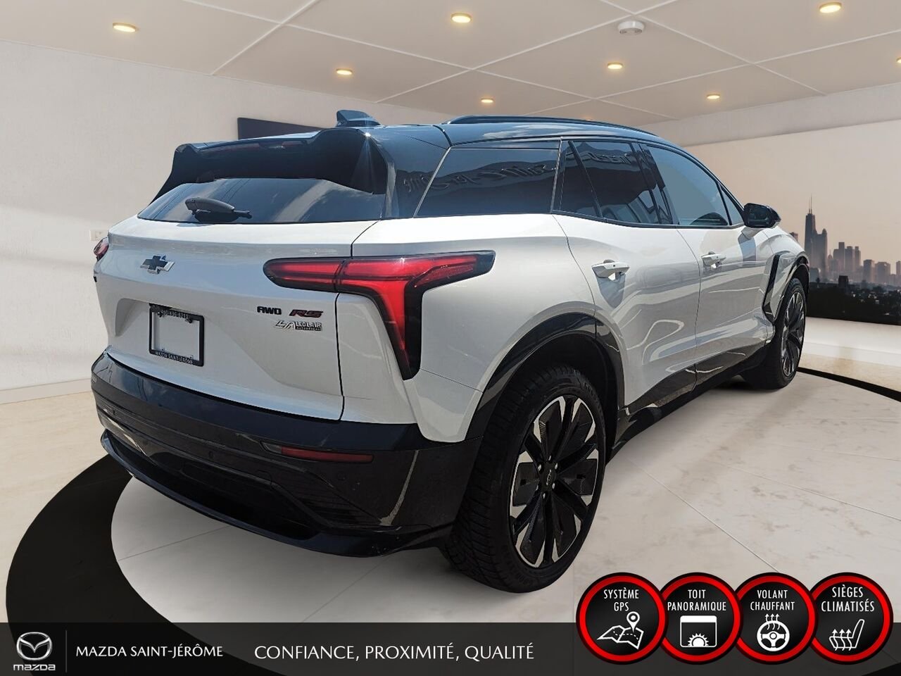 2025 Chevrolet Blazer EV White Ste-Agathe des Monts - photo #5