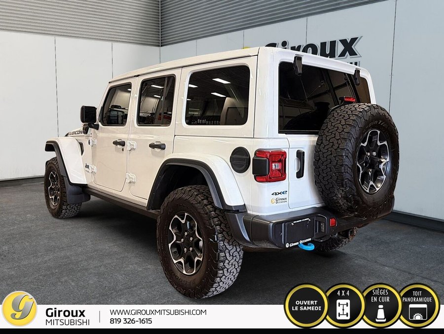 JEEP WRANGLER UNLIMITED RUBICON 4XE Unlimited Rubicon 4x4 2022 Blanc