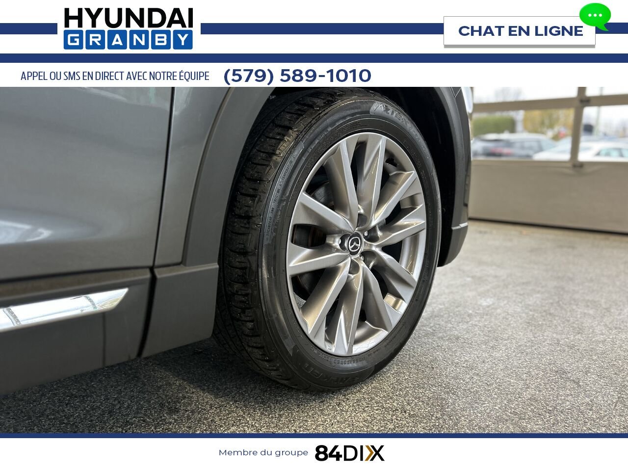 Mazda CX-9 2022 Gris Granby - photo #9