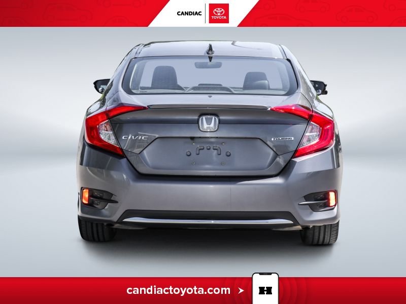Honda Civic TA04057 | TOURING - BAS KM - TOIT OUVRANT 2020 Gris Laval - photo #7