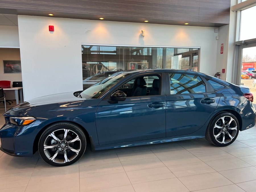 2025 Honda Civic Sedan Hybrid 2025 Blue