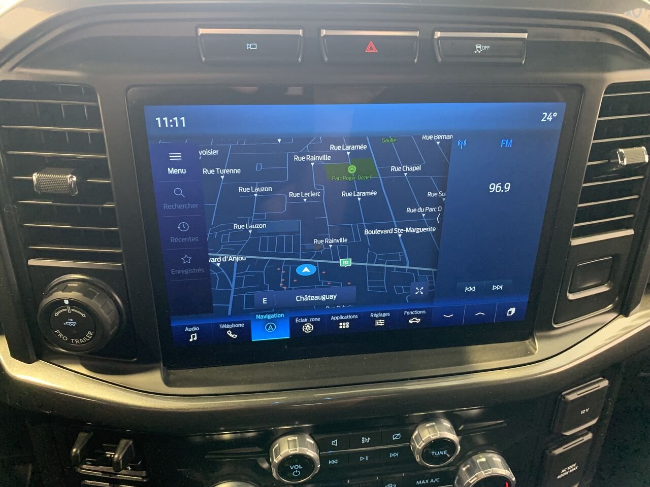 Ford F-150 SUPERCREW XLT 2023 Bleu Saint-Eustache - photo #34