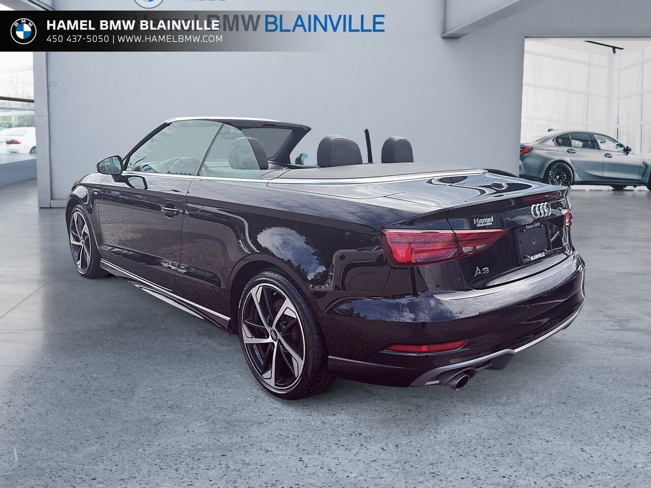 2019 Audi A3 cabriolet Progressiv 45 TFSI quattro Black Blainville - photo #2
