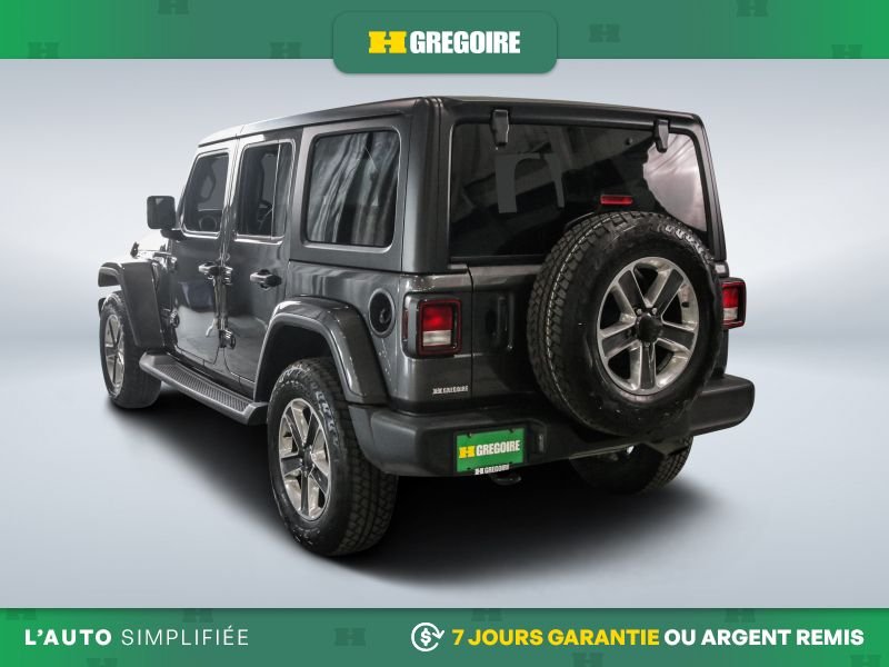Jeep Wrangler 821038 | Unlimited Sport 80th Anniversary 4WD AUTO A/C MAGS 2021 Gris Laval - photo #4