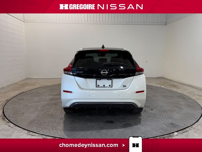 Nissan Leaf 2023 Blanc Saint-Eustache - photo #8