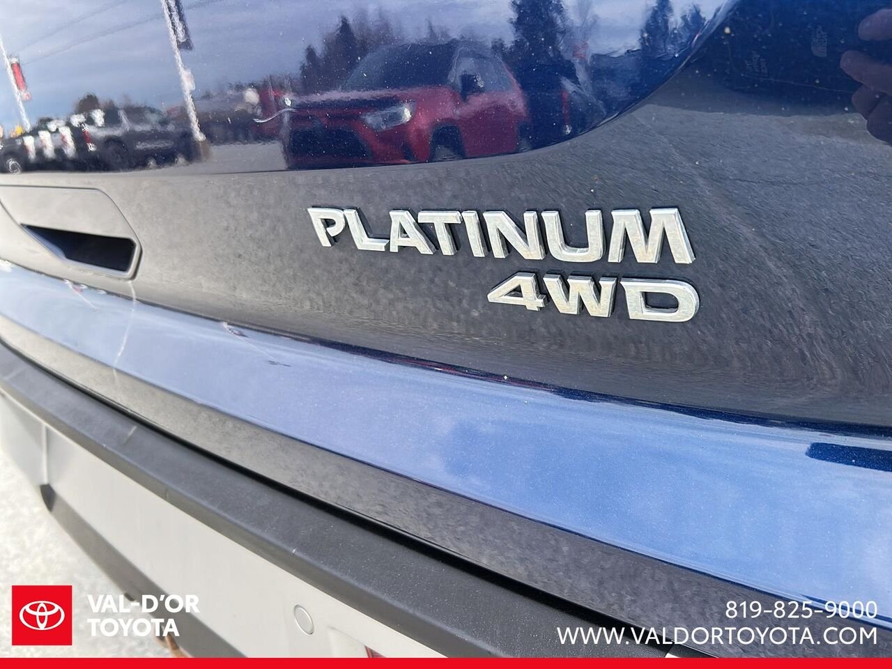 2022 Nissan Pathfinder Platinum 4 RM Blue Val-d'Or - photo #6